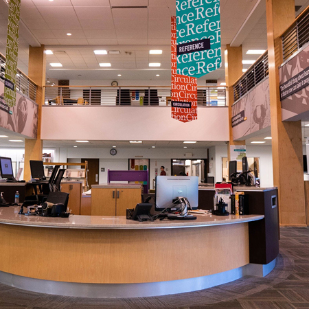 Library Circulation Desk